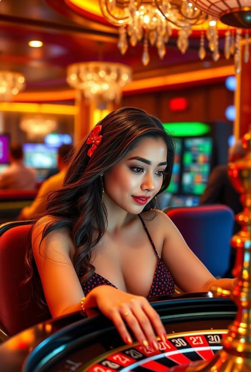 Auto Roulette betting layout and settlement display on raja play11.com